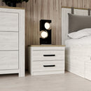 Elara Bedside Table with 2 Drawers