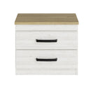Elara Bedside Table with 2 Drawers