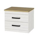 Elara Bedside Table with 2 Drawers