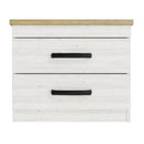 Elara Bedside Table with 2 Drawers