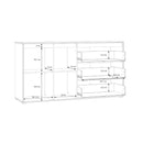 Eliston 160cm 2 Door 3 Drawer Sideboard (EGMK231)