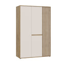 Eliston 129cm 3 Door Wardrobe (EGMS831)