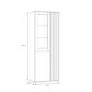 Eliston 74cm 3 Door Tall Display Cabinet (EGMV721)