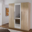 Helen 181 cm Mirrored Wardrobe