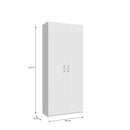 Home Nook Hinged Door Wardrobe 89cm