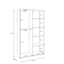 Home Nook Hinged Door Wardrobe 120cm