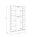 Home Nook Hinged Door Wardrobe 133cm