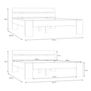 Ingalill 160 x 200 cm Bed with Slatted Base
