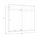 Ingalill Mirrored Sliding Wardrobe