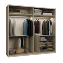 Ingalill Set of 2 LED Illuminated Wardrobe Rails