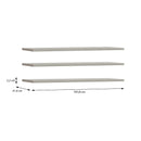 Ingalill Set of 3 Internal Wardrobe Shelves