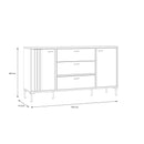 Joakimis 2 Door 3 Drawer Sideboard