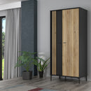 Joakimis 92 cm Double Wardrobe