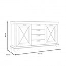 Kashmir 2 Door 4 Drawer Sideboard (KSMK26)