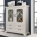 Kashmir 2 Door Display Cabinet (KSMV64)