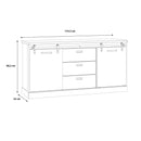 Kaszimiro 174cm Oak Sideboard (KZMK231)