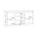 Kaszimiro 174cm Oak Sideboard (KZMK231)