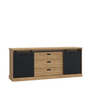 Kaszimiro 214cm Oak Sideboard (KZMK232)