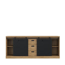 Kaszimiro 214cm Oak Sideboard (KZMK232)