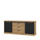 Kaszimiro 214cm Oak Sideboard (KZMK232)