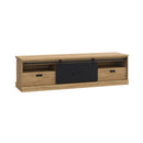 Kaszimiro 203cm Oak TV Cabinet (KZMT231)