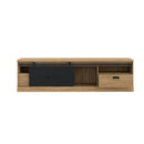 Kaszimiro 203cm Oak TV Cabinet (KZMT231)