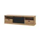 Kaszimiro 203cm Oak TV Cabinet (KZMT231)