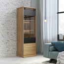 Kaszimiro Right Oak Display Cabinet (KZMV711RB)
