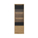 Kaszimiro Right Oak Display Cabinet (KZMV711RB)