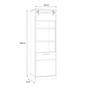 Kaszimiro Right Oak Display Cabinet (KZMV711RB)