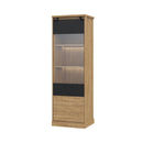 Kaszimiro Right Oak Display Cabinet (KZMV711RB)