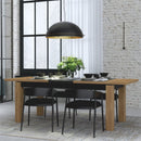 Kaszimiro 181cm Oak Extending Table (TBLT7034)