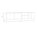 Lewisville TV Unit with 3 Doors and 2 Drawers