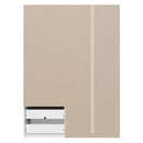 Mokkaris 145cm 3 Door 2 Drawer Wardrobe (MKSS833)