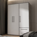 Mokkaris 145cm 3 Door 2 Drawer Wardrobe (MKSS833)