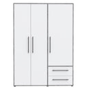 Mokkaris 145cm 3 Door 2 Drawer Wardrobe (MKSS833)
