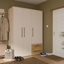 Mokkaris 145cm 3 Door 2 Drawer Wardrobe (MKSS833)