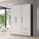 Mokkaris 145cm 3 Door 2 Drawer Wardrobe (MKSS833)