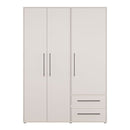 Mokkaris 145cm 3 Door 2 Drawer Wardrobe (MKSS833)