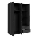 Mokkaris 145cm 3 Door 2 Drawer Wardrobe (MKSS833)