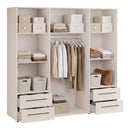 Mokkaris 206cm 4 Door 4 Drawer Wardrobe (MKSS841)