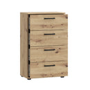 Niko 51cm 4 Drawer Chest (CPLK14N)