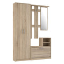 Niko 135cm Hallway Set with Mirror (NIKD01)