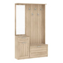 Niko 111cm Hallway Set with Mirror and Drawer (NIKD04)