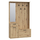 Niko 111cm Hallway Set with Mirror and Drawer (NIKD041)