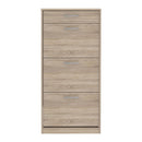 Niko 59cm 3 Tier Shoe Cabinet with Drawer (NIKD311)