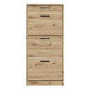 Niko 59cm 3 Tier Shoe Cabinet with Drawer (NIKD311)