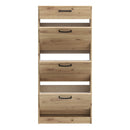Niko 59cm 3 Tier Shoe Cabinet with Drawer (NIKD311)