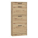 Niko 59cm 3 Tier Shoe Cabinet with Drawer (NIKD311)