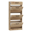 Niko 59cm 3 Tier Shoe Cabinet with Drawer (NIKD311)
